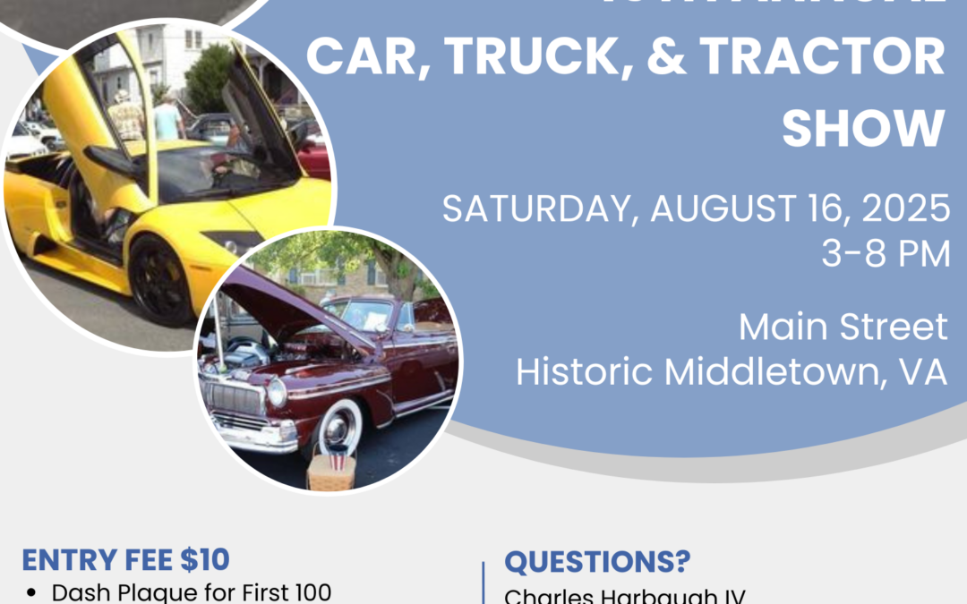 15th Annual Car, Truck, and Tractor Show